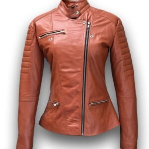 LEATHER WOMEN MOTORBIKE #06