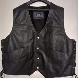 LEATHER VESTCOAT FOR MENS #13