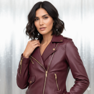 WOMEN MOTORBIKE JACKET #07