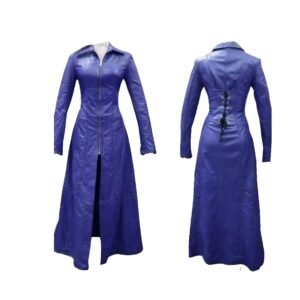 LEATHER WOMENS COATS