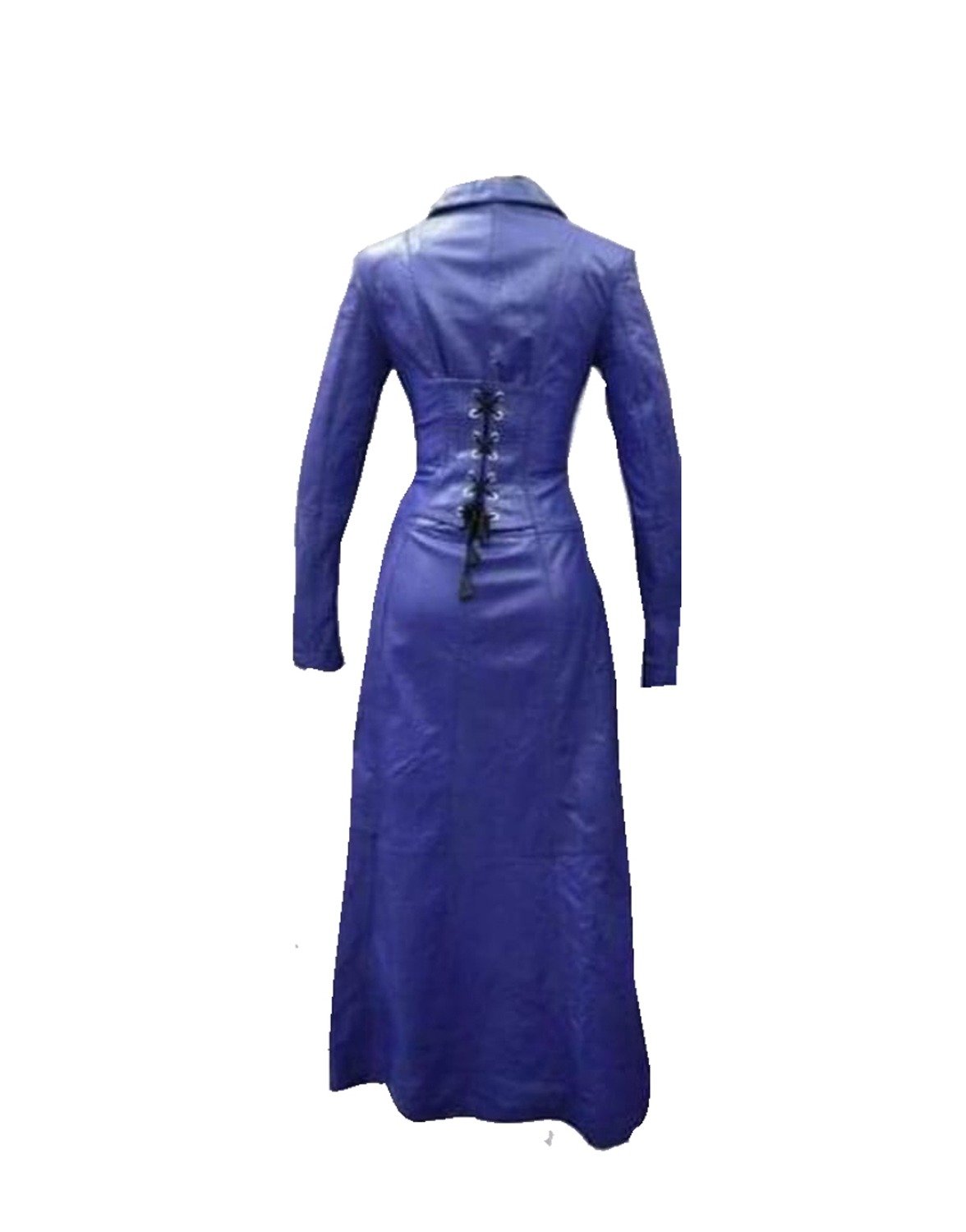 LEATHER LONG COAT FOR WOMENS #1 - Image 4