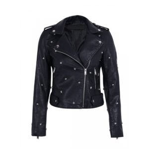 LEATHER WOMEN STARS MOTORBIKE #08