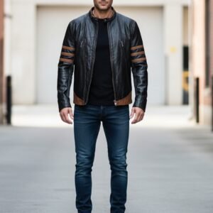 LEATHER X MAN JACKET #07