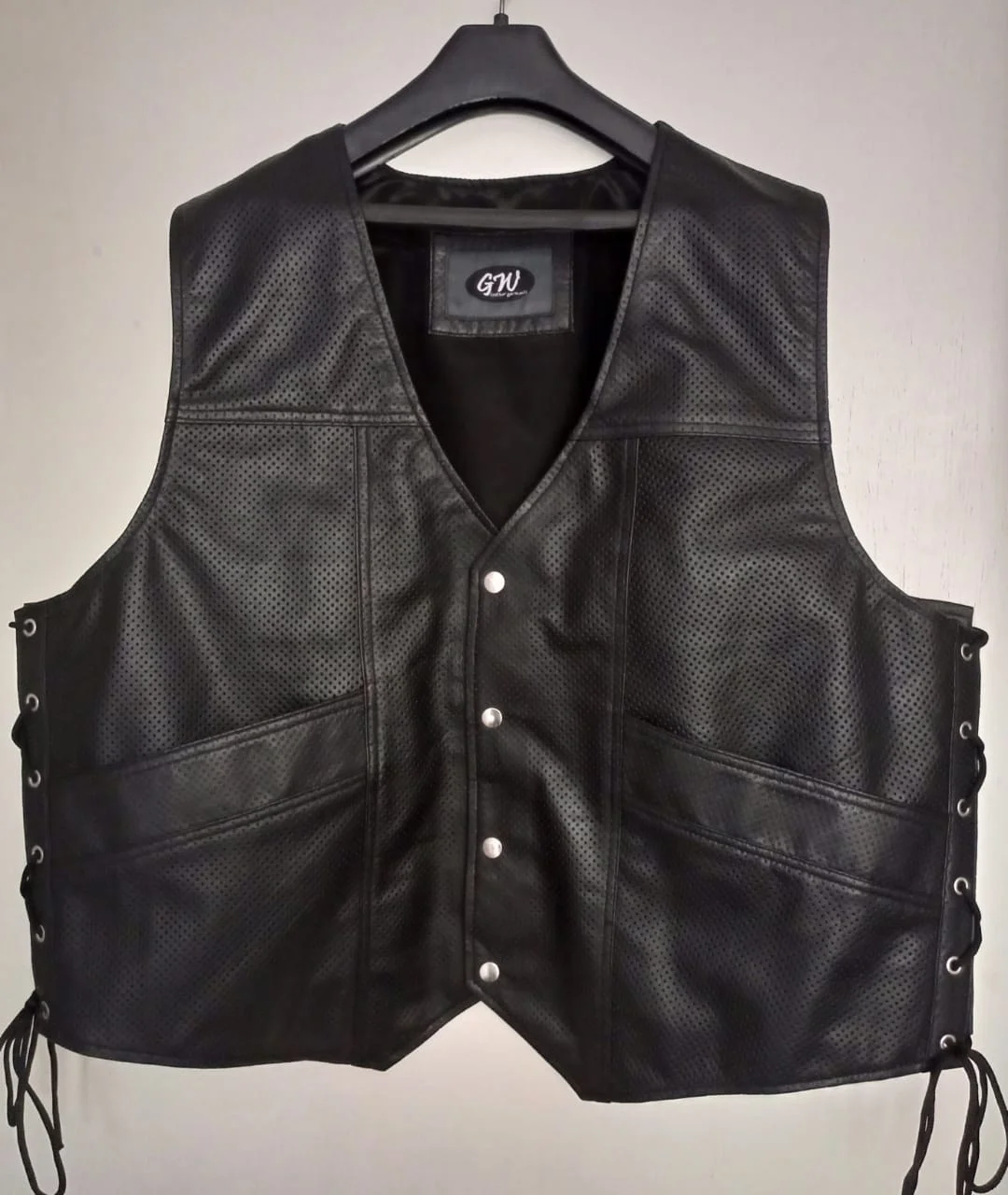 LEATHER VESTCOAT FOR MEN ARTICLE-13 - Image 3