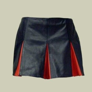 LEATHER WOMEN SHORT SKIRT #02