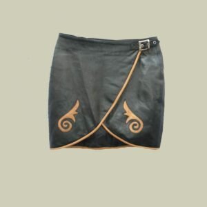LEATHER WOMEN SKIRT #03