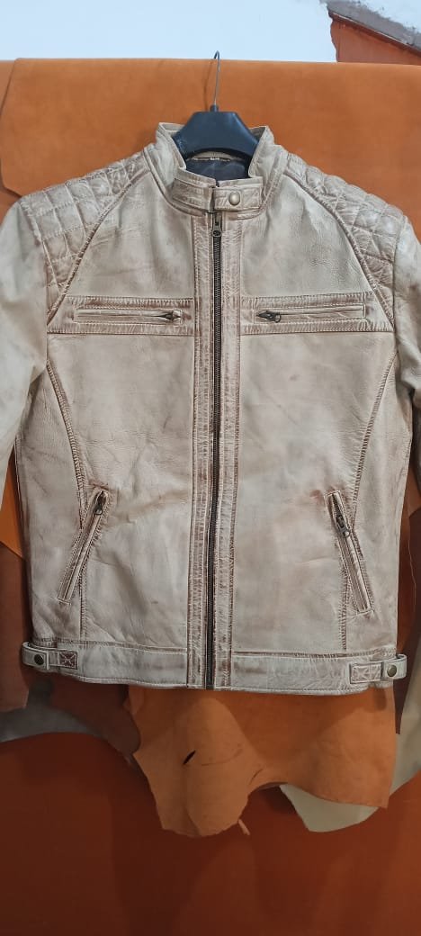 LEATHER JACKET FOR MENS #27 - Image 3