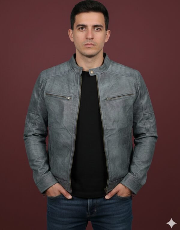 BUFF LEATHER JACKET FOR MENS #24 – ZENJI LEATHER JACKETS