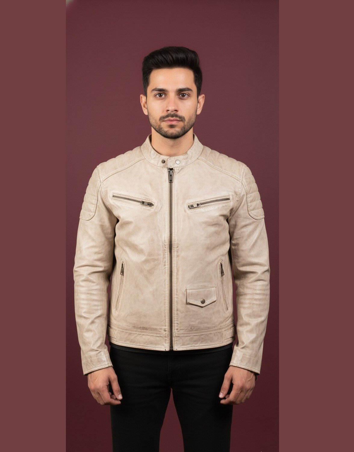 LEATHER JACKET FOR MENS #27