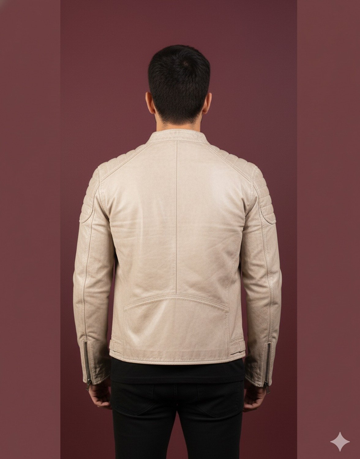 LEATHER JACKET FOR MENS #27 - Image 2