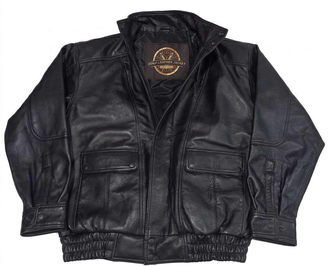 LEATHER JACKET FOR MENS ARTICLE-26 - Image 3