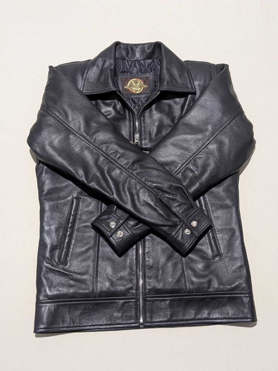 LEATHER MENS JACKET #29 - Image 5