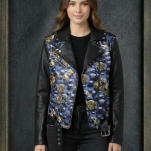SAPPHIRE CIPER BIKER LEATHER JACKET ARTICLE-19