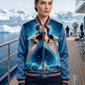 PRINTED LEATHER JACKET ARTICLE-37 (TITANIC EDITION)