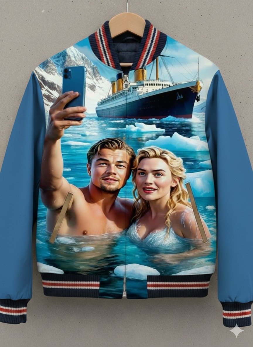 PRINTED LEATHER JACKET-36