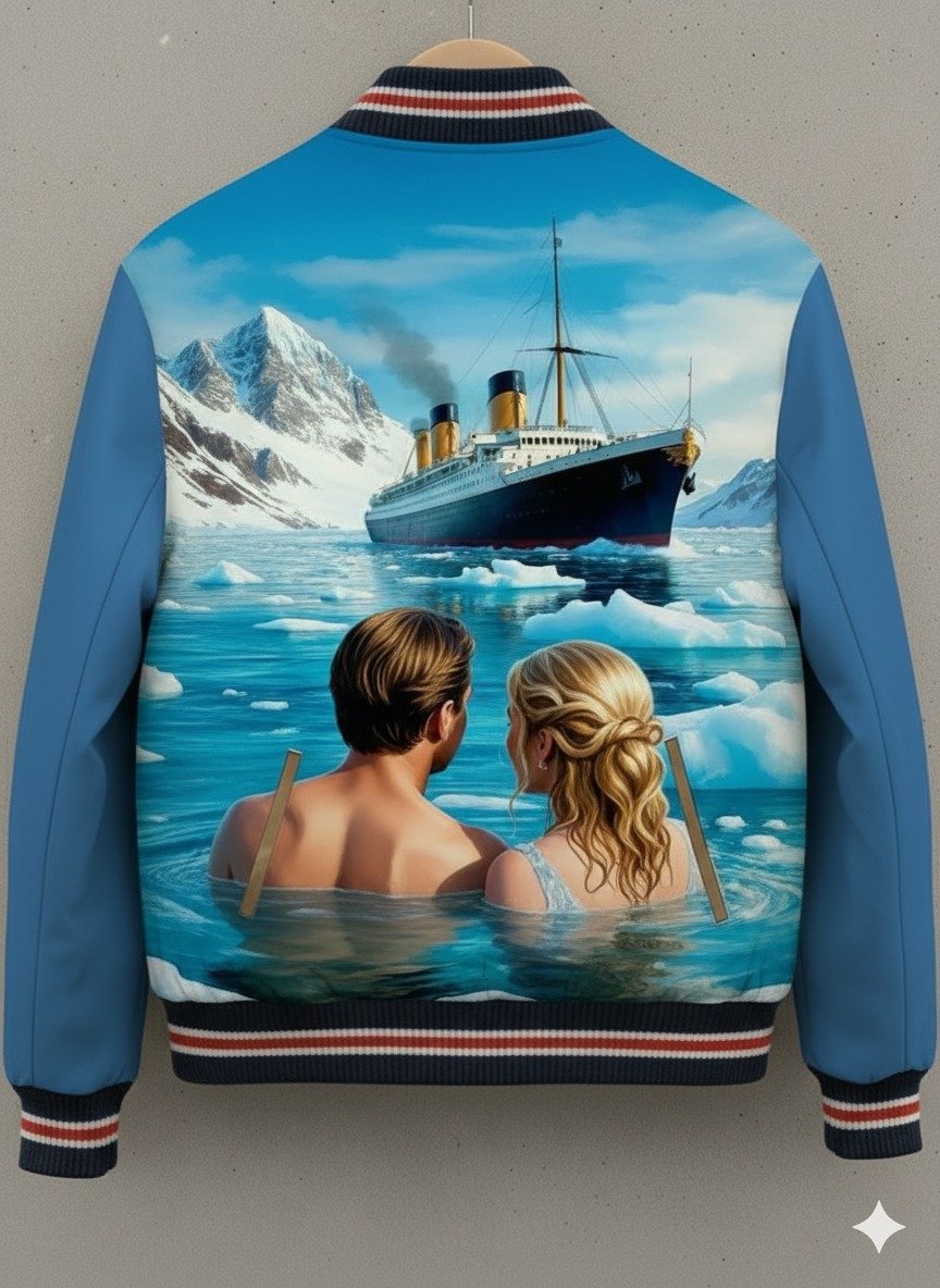 PRINTED LEATHER JACKET-36 - Image 2