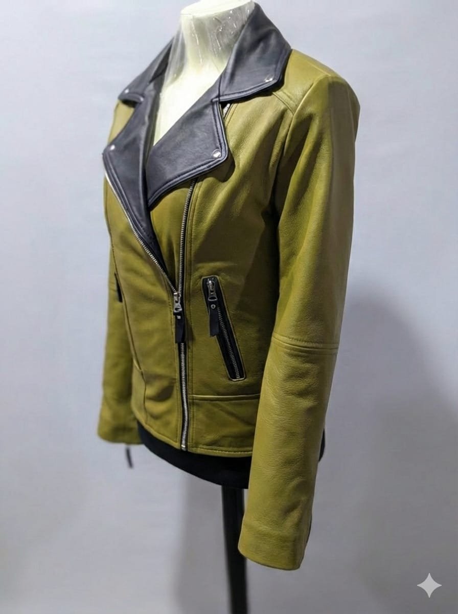 LEATHER M.B JACKET-23 - Image 2