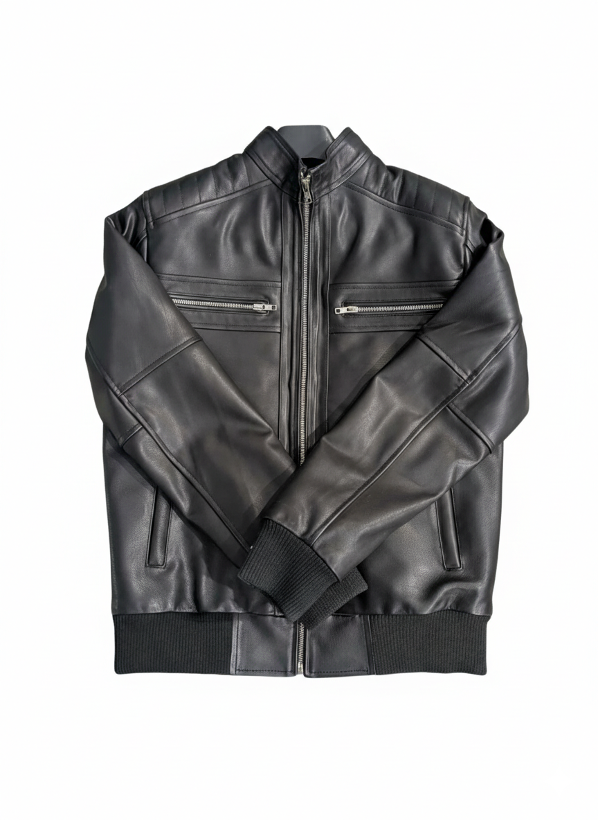 MEN LEATHER JACKET-40