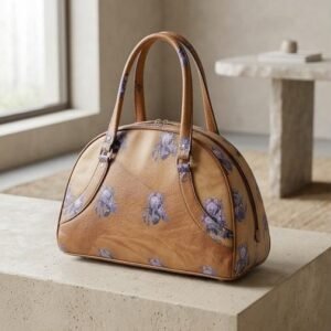HALF-MOON TOTE DOME SATCHEL HANDBAG ARTICLE-4