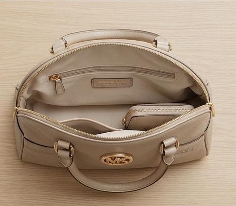 FULTON SAFFIANO DOME SATCHEL HANDBAG ARTICLE-6 - Image 3
